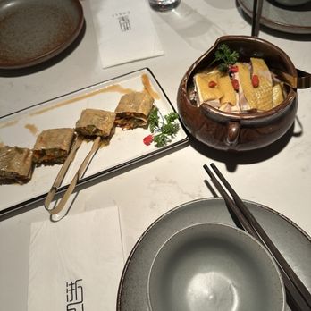 Cheli - Tofu wrapped veggies, wine soaked chicken - Shanghainese Near Me - New York, New York