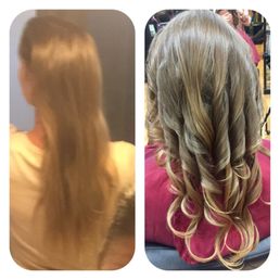 Before After-wow,Just love it:) Super fine, long, European Hair styled by Jackie Before After-wow,Just love it:) Super fine, long, European Hair styled by Jackie