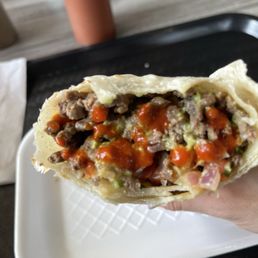 Carne Asada Burrito, meat was tough Carne Asada Burrito, meat was tough