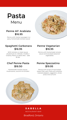 Menu photo 8 Sabella Restaurant Bradford, ON