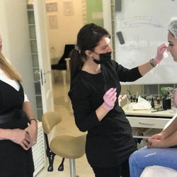 Pure Beauty Esthetics & Permanent Cosmetics - At master class in Russia