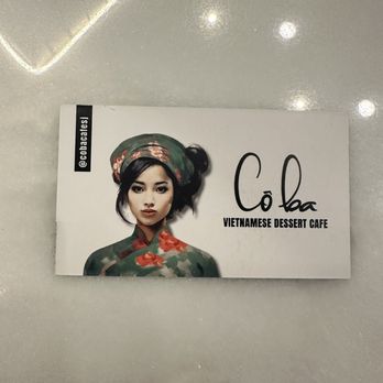 Co Ba - Business card - Desserts Near Me - San Jose, California