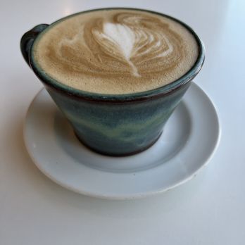 Falls Perk Coffee House - Hazelnut Vanilla Oat-milk Latte - Coffee & Tea Near Me - Pendleton, Indiana Falls Perk Coffee House - Hazelnut Vanilla Oat-milk Latte - Coffee & Tea Near Me - Pendleton, Indiana