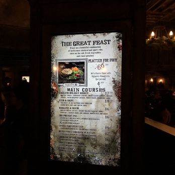 Universal Studios Hollywood - 3 broomsticks dinner menu - Amusement Parks Near Me - Universal City, California Universal Studios Hollywood - 3 broomsticks dinner menu - Amusement Parks Near Me - Universal City, California