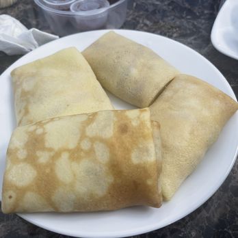 Eddie Fancy Food - 4 Pieces Meat Crepes - Uzbek Near Me - Brooklyn, New York