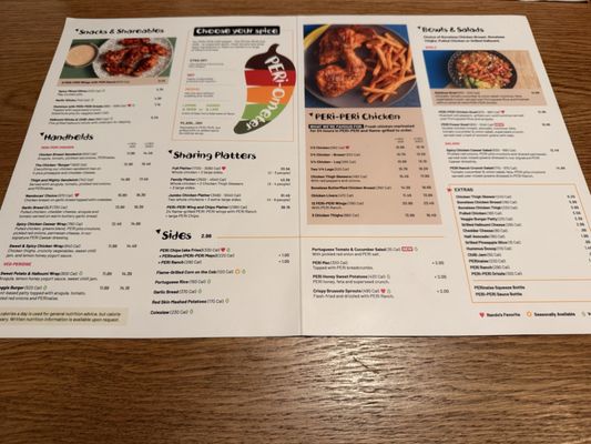Menu photo 1 Nando's Peri-Peri Houston, TX