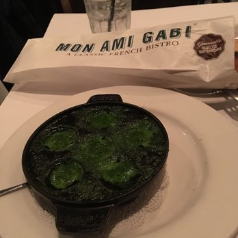 Mon Ami Gabi - escargot - French Near Me - Chicago, Illinois