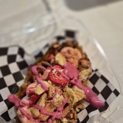 Kakes The Great - Have you tried a croffle? buttery croissants pressed into a flacky perfectly cooked waffle and topped with deliciousness