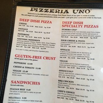 Pizzeria Uno - Pizza Near Me - Chicago, Illinois Pizzeria Uno - Pizza Near Me - Chicago, Illinois