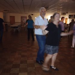 VFW 7262 - A couple dancing at VFW 7262 in Greenville, OH, as part of the Darkest County Singles