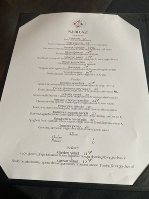 Menu photo 2 Shiraz Grill Langley, BC Menu photo 2 Shiraz Grill Langley, BC
