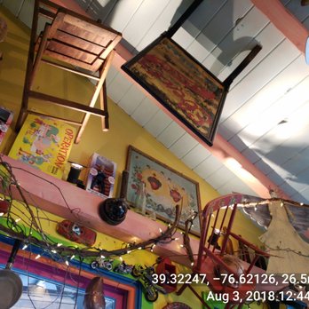 Papermoon Diner - Papermoon Diner's unique decor - Diners Near Me - Baltimore, Maryland