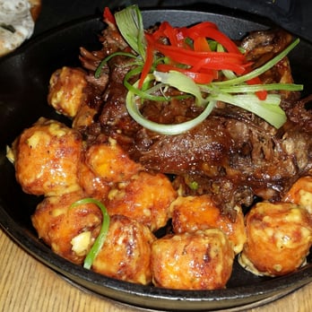 Craft Street Kitchen - Short ribs with sweet potato tots = so good! - New American Near Me - Trinity, Florida