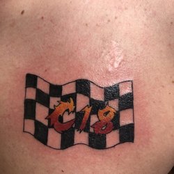 Famous Legs Tattoos & Exotic Body Piercings - Tattoo by Steven Tharp