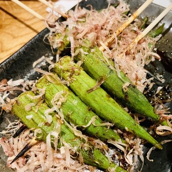 Toukei - Okra skewer - Izakaya Near Me - Houston, Texas