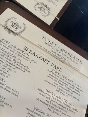 Menu photo 1 The Copper Hen Minneapolis, MN