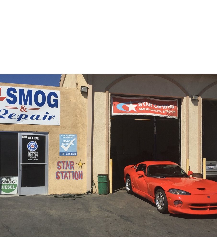 AV SMOG AND REPAIR 4332 W Ave L, Lancaster, California Auto Repair