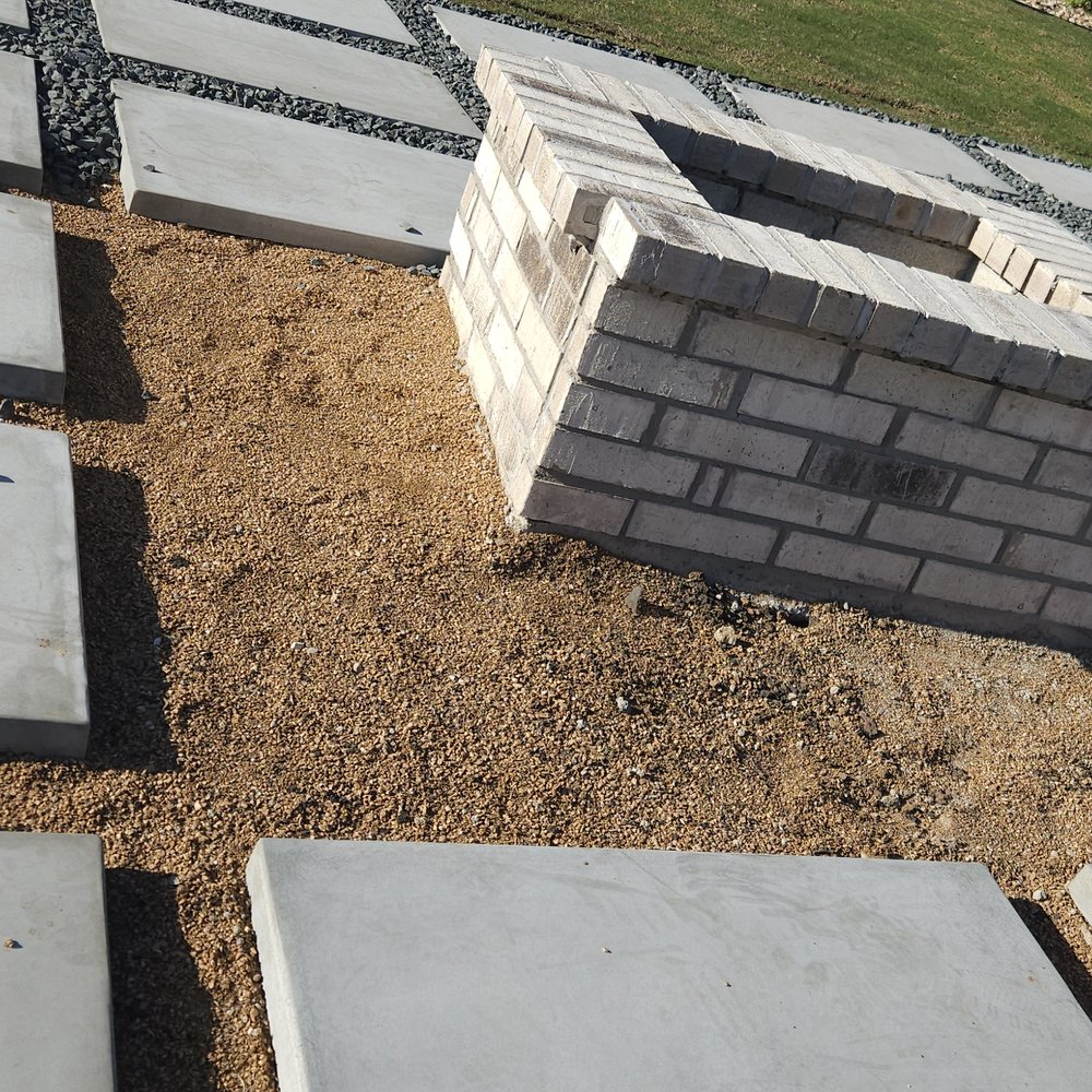 Austex Landscape And Design - Unalligned and twisted firepit - Irrigation Near Me - Leander, Texas Austex Landscape And Design - Unalligned and twisted firepit - Irrigation Near Me - Leander, Texas