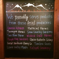 Locally sourced products