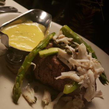 Morton's The Steakhouse - Filet mignon oscar style - Steakhouses Near Me - Honolulu, Hawaii