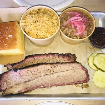 Hometown Bar-B-Que - Brisket Queso Mac and Cheese Smoked Pit Beans, Cornbread with Honey Butter - Barbeque Near Me - Miami, Florida Hometown Bar-B-Que - Brisket Queso Mac and Cheese Smoked Pit Beans, Cornbread with Honey Butter - Barbeque Near Me - Miami, Florida