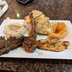 Sultan Abi - Turkish delight with bah ghanoush and hummus