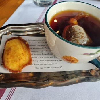 La Bicyclette - Love the big mugs for tea - French Near Me - Carmel, California