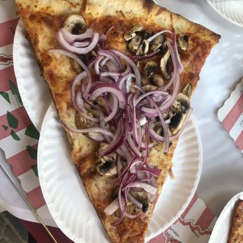 Benny Tudino's - Mushroom and onion - Pizza Near Me - Hoboken, New Jersey