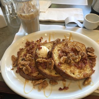 Turning Point Warrington - Caramel iced coffee with cream and OMG French Toast! - American Near Me - Warrington, Pennsylvania