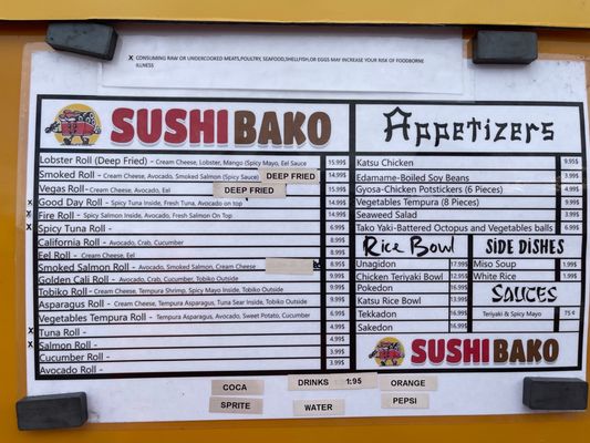 Menu photo 2 Sushi Bako Corvallis, OR Menu photo 2 Sushi Bako Corvallis, OR