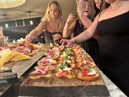 We Cater All Events - SERVICES

— Birthdays;
— Anniversaries;
— Bachelor/Bachelorette;
— Weddings;

a plate of food with a sandwich on it

— Intimate Dinners;
— Corporate Catering;
— Breakfast, Lunch, Brunch;
— Baby Showers;