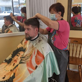 Kim’s Precision Haircuts - Ivy giving a precision cut - Hair Stylists Near Me - San Francisco, California