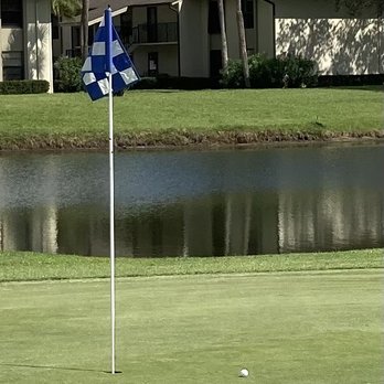 Vista Plantation Golf Course - Our eagle putt on the par four 17th in their Saturday morning scramble - Golf Near Me - Vero Beach, Florida