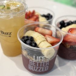 Better Buzz Coffee - Avondale - Cucumber Mate Lemonade and Açaí bowls with almond butter