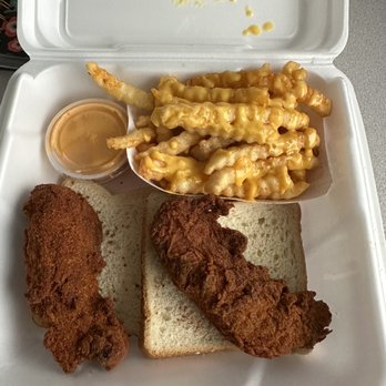Dave's Hot Chicken - Dave's #1 2 Tenders w/ Fries - Chicken Shop Near Me - Troy, Michigan Dave's Hot Chicken - Dave's #1 2 Tenders w/ Fries - Chicken Shop Near Me - Troy, Michigan