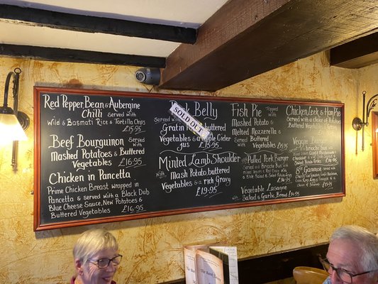 Menu photo 1 Bank Tavern Keswick, CMA