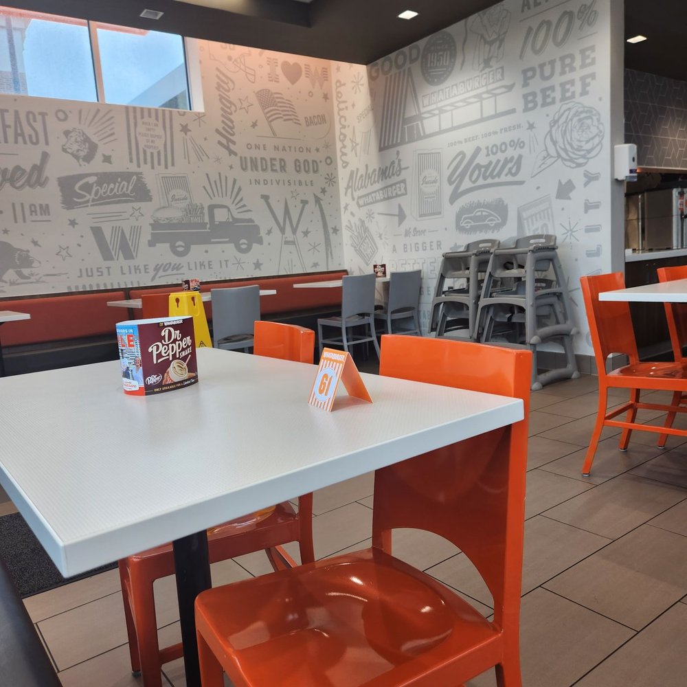 the inside of a fast food restaurant the inside of a fast food restaurant