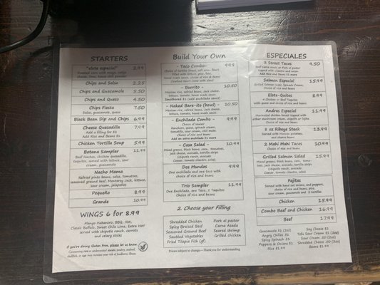 Menu photo 2 Elote Mexican Kitchen Keller, TX Menu photo 2 Elote Mexican Kitchen Keller, TX