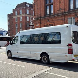 247 TaxiLine Milton Keynes - Cranfield University Minibus hire Woburn Sands Safari Park Minibus Hire Milton Keynes Coach waste Minibus hire