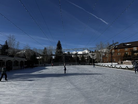 Sun Valley Outdoor Ice Rink by null