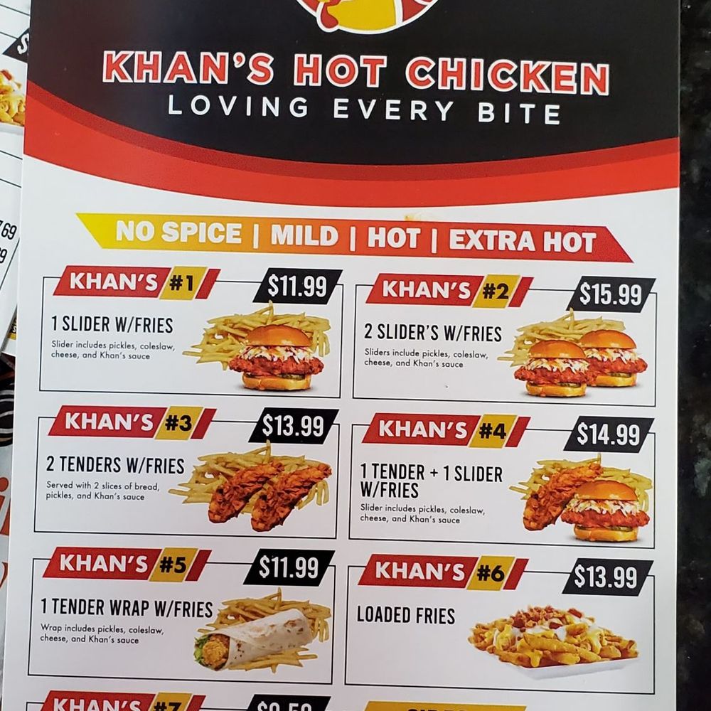 Khan's Hot Chicken - Chicken Shop Near Me - Warren, Michigan Khan's Hot Chicken - Chicken Shop Near Me - Warren, Michigan
