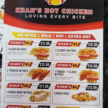 Khan's Hot Chicken - Chicken Shop Near Me - Warren, Michigan