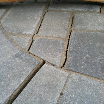 System Pavers - Bond beam failure on front of project with inner stones slipping - Masonry/Concrete Near Me - Fremont, California System Pavers - Bond beam failure on front of project with inner stones slipping - Masonry/Concrete Near Me - Fremont, California
