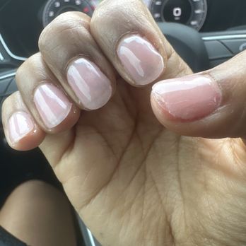 Protop Nails - My thumb hurt because she filed it really hard and uneven dip nails - Nail Salons Near Me - Watsonville, California