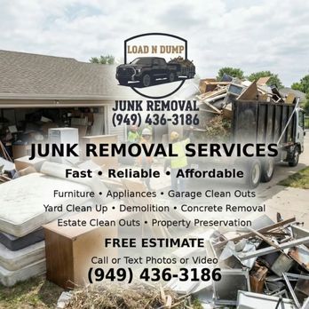 Load N Dump Junk Removal - Junk Removal & Hauling Near Me Load N Dump Junk Removal - Junk Removal & Hauling Near Me