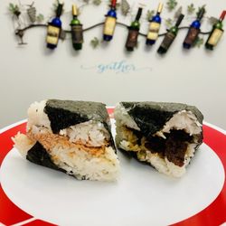 Dorami - Salmon Soy and Beef Gyudon - Delicious!