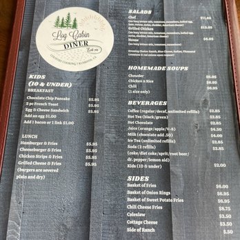 Log Cabin Diner - Soups, salads, kids menu - American Near Me - Klamath, California