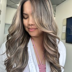 Golden Violet Balayage! (;