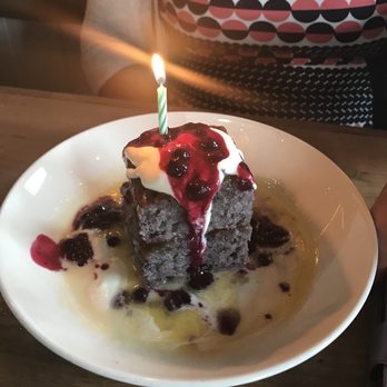 The Optimist - Blueberry pudding cake, hot rum butter - Seafood Near Me - Atlanta, Georgia