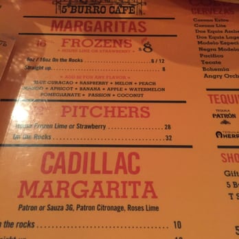 5 Burro Cafe - Menu - Mexican Near Me - Forest Hills, New York